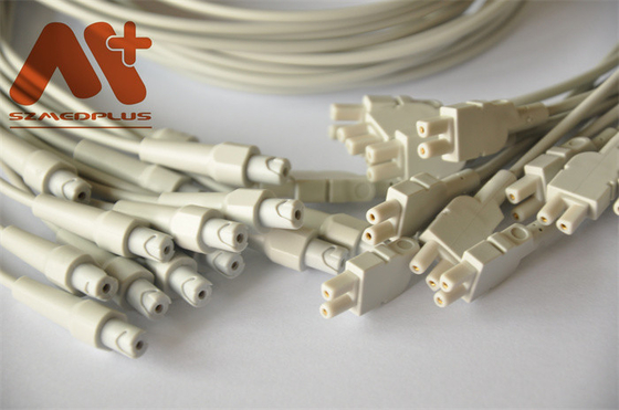 GE Healthcare Marquette สาย EKG 14 ตะกั่ว 420101-001 TPU