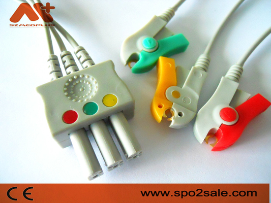 Mindray > Datascope Compatible 3 ตะกั่ว ECG Leadwire - 0010-30-42732