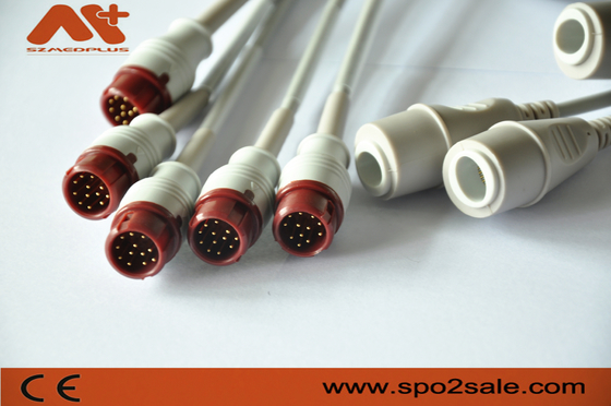 เครื่องเชื่อม IBP ที่เข้ากันได้กับเคเบิลปรับตัว HP IBP ที่มี 12 ปิน สีแดง
