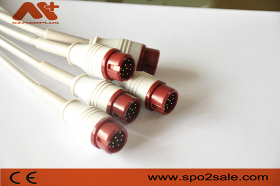 เครื่องเชื่อม IBP ที่เข้ากันได้กับเคเบิลปรับตัว HP IBP ที่มี 12 ปิน สีแดง