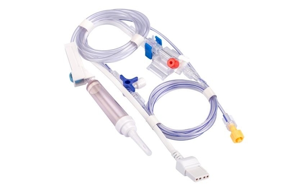 CE ISO13485 Abbott IBP Transducer ตัวแปลงสัญญาณ Medex P01733 Utah Connector