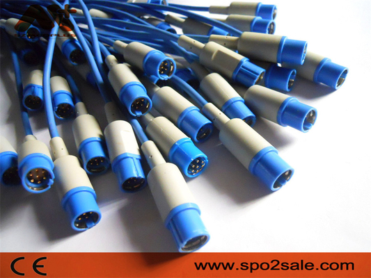 สายเคเบิลต่อขยาย BCI Nellcor Spo2 สายต่อแม่พิมพ์ CSI Siemens Spo2
