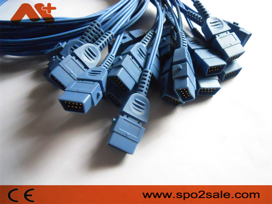 สายเคเบิลต่อขยาย BCI Nellcor Spo2 สายต่อแม่พิมพ์ CSI Siemens Spo2