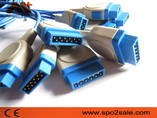 สายเคเบิล Marquette GE Spo2 สายเคเบิล Ohmeda Oximax Nellcor Spo2