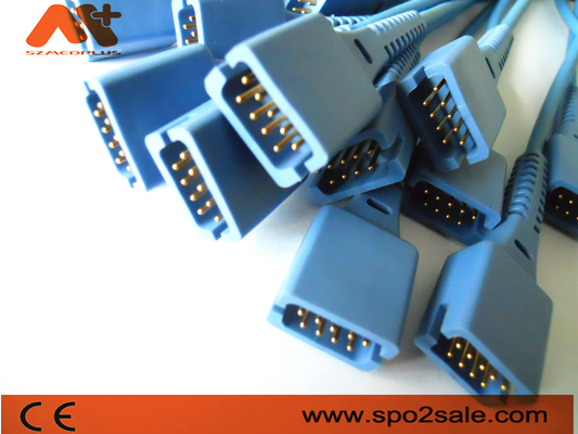 อุปกรณ์เสริมสำหรับตรวจสอบผู้ป่วย Datacope Nonin MEK Spo2 Mold Cable