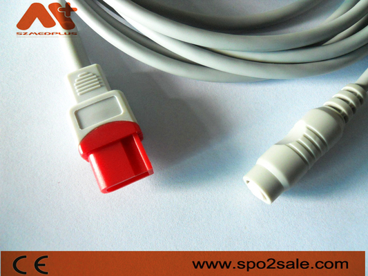 อุปกรณ์เสริมสำหรับตรวจสอบผู้ป่วย GE B.Braun Datex Philips Ibp Cable Mindray