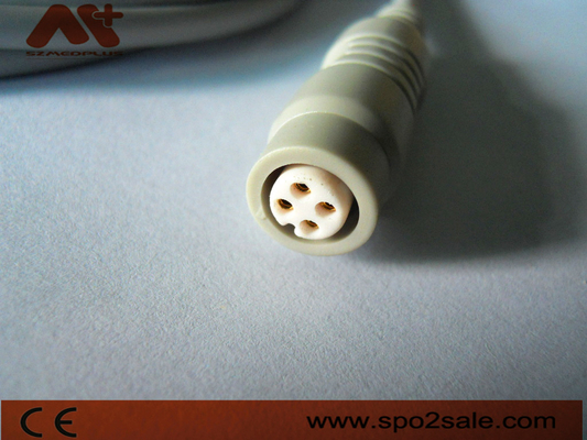 อุปกรณ์เสริมสำหรับตรวจสอบผู้ป่วย GE B.Braun Datex Philips Ibp Cable Mindray