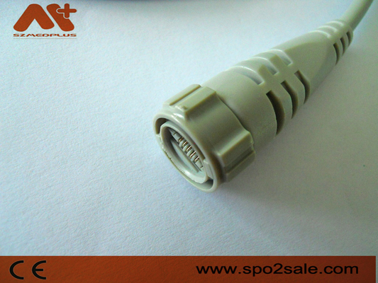 Spacelabs สายเคเบิล Mindray Ibp ที่ไม่ใช่ตัวเชื่อมต่อ สายเคเบิล Biolight Argon IBP