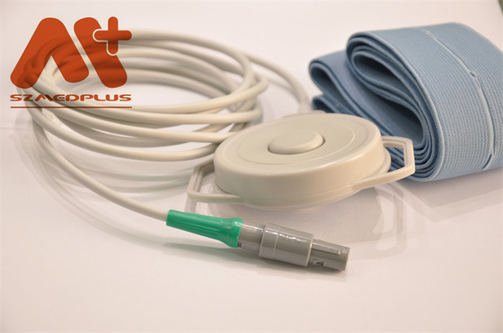 CE Edan F9 TOCO Transducer Fetal Ultrasound Transducer ใช้ CADENCE II Fetal Monitor