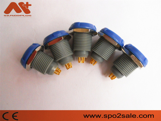 (G51M07-P05LJG0-0060) 1P ดันดึง 5 พินเดียว บาก ซ็อกเก็ตพลาสติก พลาสติก น้ำเงิน