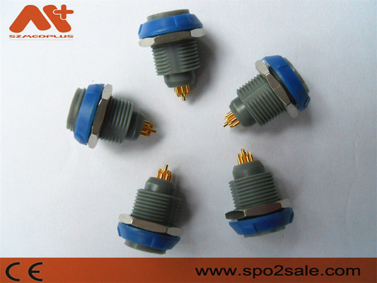 (G51M07-P05LJG0-0060) 1P ดันดึง 5 พินเดียว บาก ซ็อกเก็ตพลาสติก พลาสติก น้ำเงิน