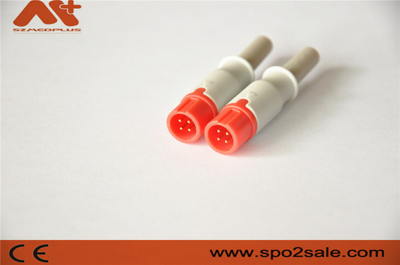 อุปกรณ์เสริมตัวเชื่อมต่อ IBP เข้ากันได้กับสายอะแดปเตอร์ Biolight IBP ที่มีสีแดง 4 พิน