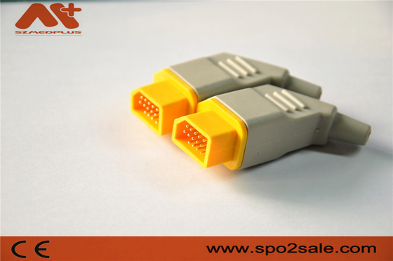 อุปกรณ์เสริมตัวเชื่อมต่อ IBP เข้ากันได้กับสายอะแดปเตอร์ Nihon Kohden IBP, 14Pin
