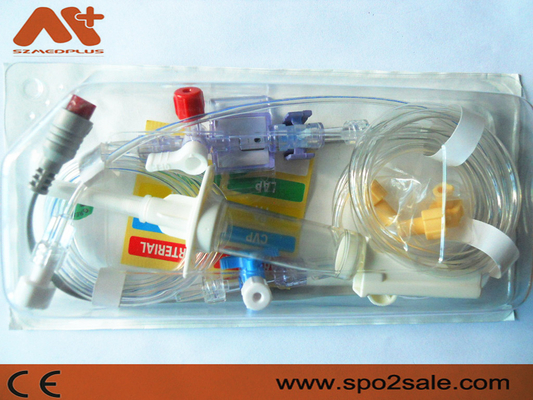 Medical IBP Transducer เครื่องวัดความดัน IBP แบบใช้แล้วทิ้งสำหรับ B.Braun / HP