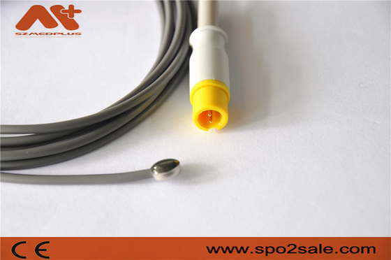 Datascope Adult Skin Temperature Probe Medical 0011-30-37393 สำหรับการตรวจสอบผู้ป่วย