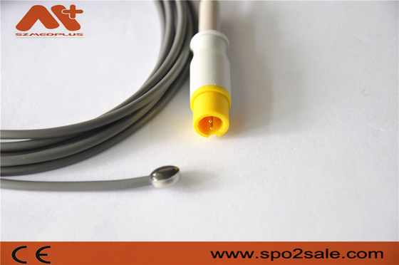 Datascope Adult Skin Temperature Probe Medical 0011-30-37393 สำหรับการตรวจสอบผู้ป่วย