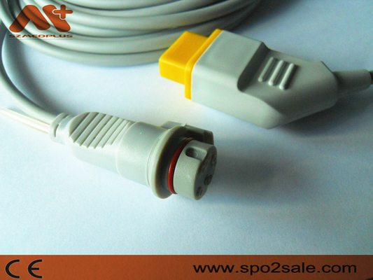 สายเคเบิลอะแดปเตอร์ IBP ที่เข้ากันได้กับ Nihon Kohden เป็น BD - JP-900P