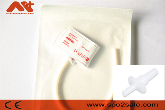 3 - 6 ซม. ผ้าอ้อม Philips NIBP Cuff M1866A Non Invasive Bp Cuff