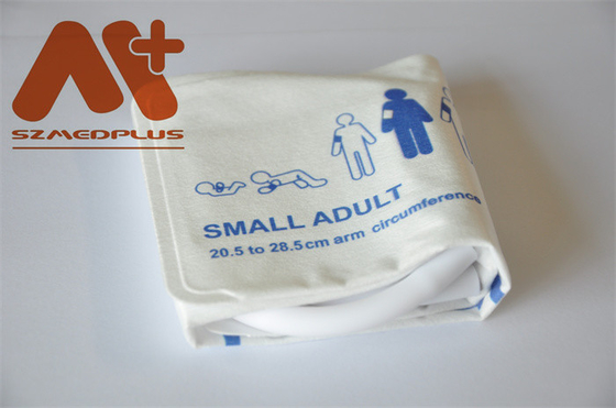 20.5 - 28.5 ซม. NIBP Cuff แบบใช้แล้วทิ้ง 2403 Small Adult Bp Cuff Dual Tube