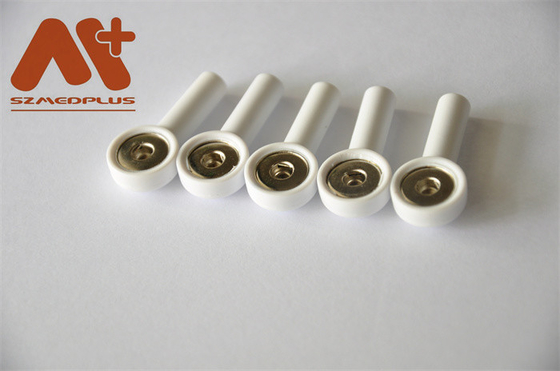 ISO13485 EKG กล้วยอิเล็กโทรดสำหรับ Snap Adapter สำหรับการตรวจสอบผู้ป่วย