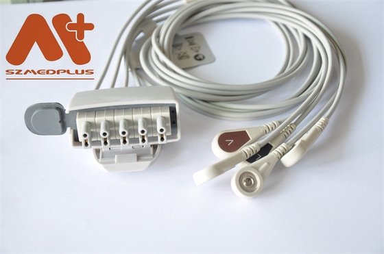 M2592A สายไฟ ECG ของ Philips 5 สาย CFS Telemetry Lead Wires สำหรับการตรวจสอบผู้ป่วย