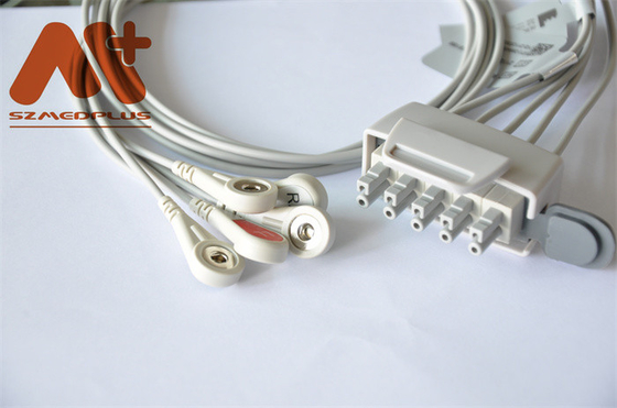 M2592A สายไฟ ECG ของ Philips 5 สาย CFS Telemetry Lead Wires สำหรับการตรวจสอบผู้ป่วย