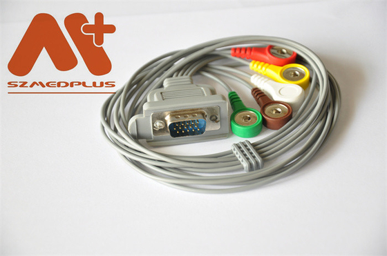 ISO13485 5 สายนำ Holter DMS Cardioscan Leadwire DMS - 20200084