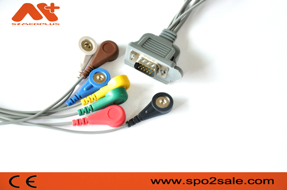 7 Lead Holter Dms 300 3a AHA DMS-20200213 สำหรับการตรวจสอบผู้ป่วย
