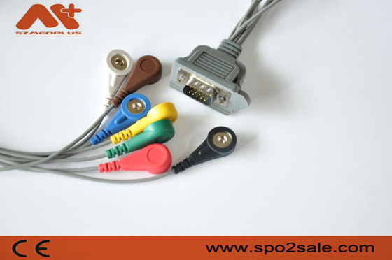 7 Lead Holter Dms 300 3a AHA DMS-20200213 สำหรับการตรวจสอบผู้ป่วย
