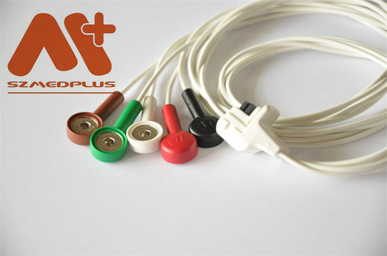 สายเคเบิล Mortara H3+ 5 Lead Holter 9293-036-62 Mortara Ecg Holter