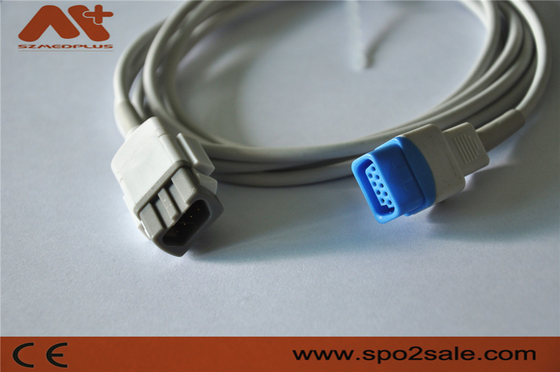สายเคเบิลอะแดปเตอร์ SpO2 ที่เข้ากันได้กับ Datex Ohmeda Trusat - TS-M3