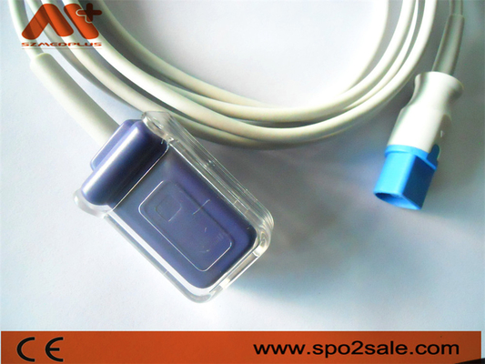 สายเคเบิลอะแดปเตอร์ Oximax 8Pin เป็น DB9 SpO2 Philips M1943NL Medical TPU