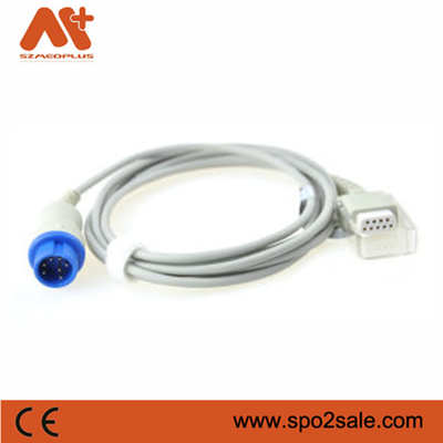 ISO13485 สายเคเบิล Mindray Spo2 ทางการแพทย์ TPU 0010-20-42710