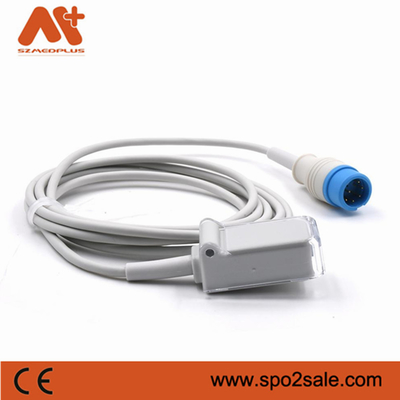 ISO13485 สายเคเบิล Mindray Spo2 ทางการแพทย์ TPU 0010-20-42710