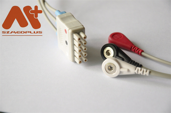 GE Patient Monitor สายเคเบิลผู้ป่วย ECG Marquette 411203-001
