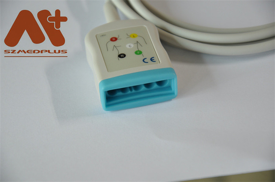 5 สายเคเบิลสำหรับผู้ป่วย ECG ตะกั่ว 12 พิน Philips M1668A สำหรับจอภาพผู้ป่วย