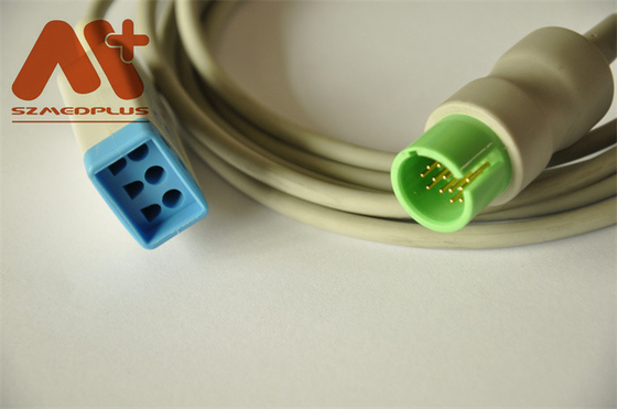 สายเคเบิล ECG Trunk 3 สายที่เข้ากันได้กับ Spacelabs - 700-0008-08