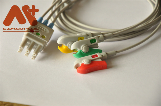 Spacelabs Compatible 3 คลิปหนีบ ECG Leadwire - 700-0006-01