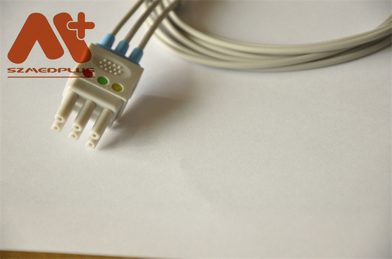 Spacelabs Compatible 3 คลิปหนีบ ECG Leadwire - 700-0006-01