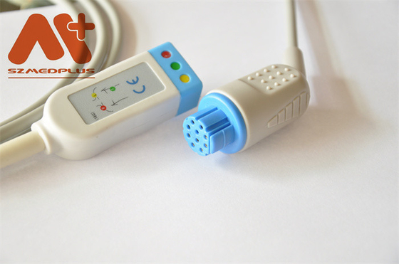 CFS Datex Ohmeda สาย ECG 10 ขา 3 ตะกั่ว 545300 สำหรับ AS/3 CS/3 Cardiocap I