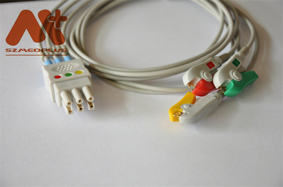 Datex Ohmeda Compatible 3 คลิปหนีบ ECG Leadwire - 545315