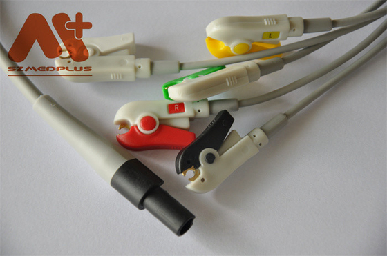 Welch Allyn Propaq LT 5 lead Clip Compatible Direct-Connect ECG สายเคเบิล