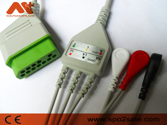 สาย ECG 3 สาย Nihon Kohden Direct Connect