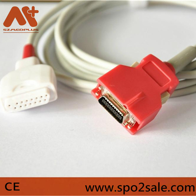 สายเคเบิลต่อขยาย M-Lncs szmedplus 2404 SpO2 สายเคเบิล 20 พิน CE