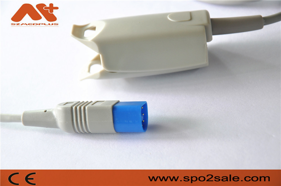 CFDA Philips M1196A คลิปหนีบนิ้วสำหรับโรงพยาบาลสำหรับผู้ใหญ่ Direct Connect SpO2 Sensor
