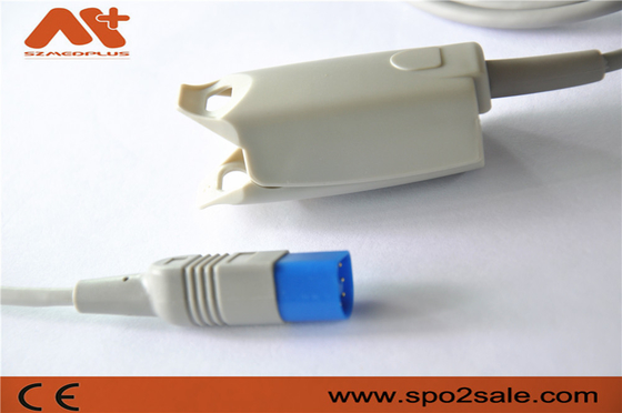 CFDA Philips M1196A คลิปหนีบนิ้วสำหรับโรงพยาบาลสำหรับผู้ใหญ่ Direct Connect SpO2 Sensor
