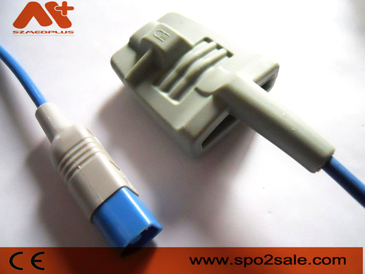 CE ผู้ใหญ่ Philips M1191BL 8 Pin Soft Tip SpO2 Sensor สำหรับการตรวจสอบผู้ป่วย