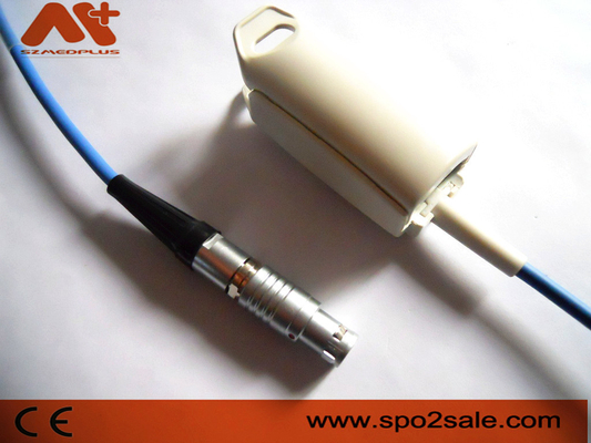 Invivo Compatible Long Wire SpO2 Sensor - 9383 สำหรับ 4500, 4500 Plus, Millennia, Omega 1445, Omni-Trak TVS, Sat Scout