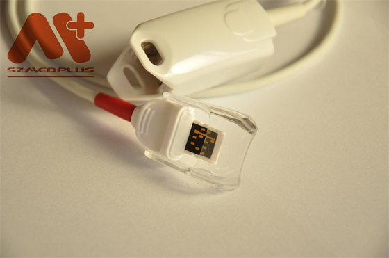 4050 szmedplus RD SET DCI คลิปหนีบนิ้วสำหรับผู้ใหญ่แบบสั้น SpO2 Sensor