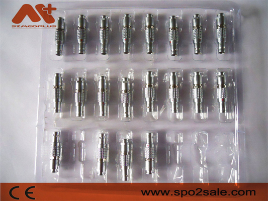 เครื่องเชื่อมเคเบิลการแพทย์ทองแดง โลหะ 1B 2pin 4pin 5pin 6pin